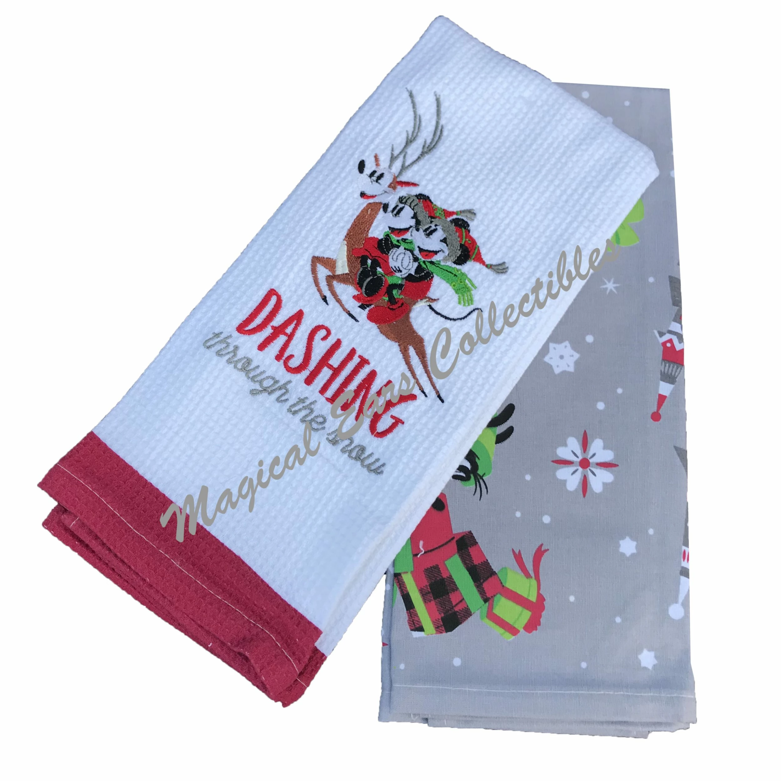 Brand new ???? Disney Kitchen Towel Set - Nordic Winter - Dashing Through The Snow ???? 3 Brand new ???? Disney Kitchen Towel Set - Nordic Winter - Dashing Through The Snow ????