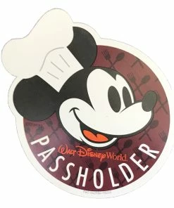 New ???? Disney Magnet - Chef Mickey - Walt Disney World - Passholder ????