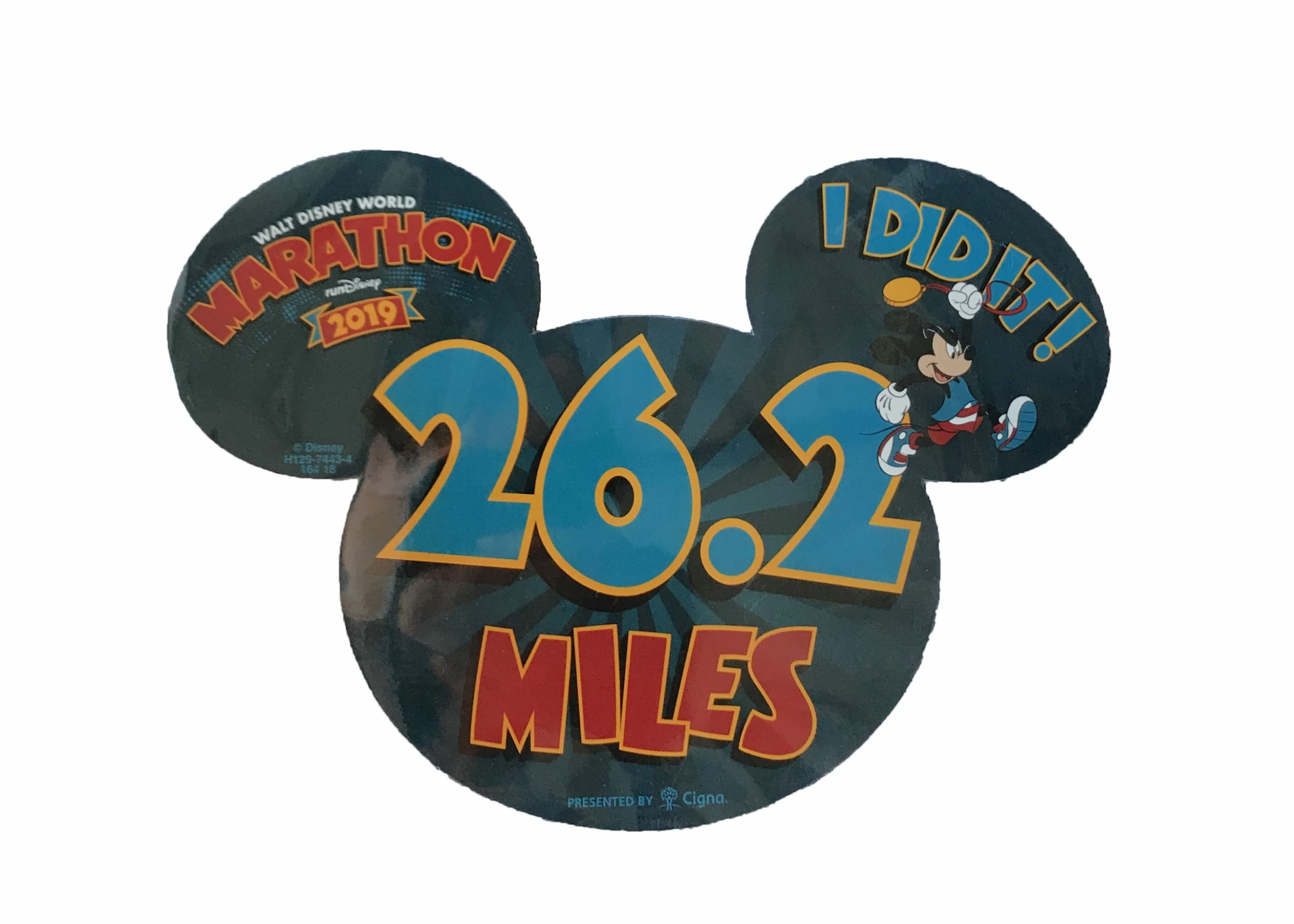 Budget ???? Disney Auto Magnet - 2019 Marathon - 26.2 Miles ???? 3 Budget ???? Disney Auto Magnet - 2019 Marathon - 26.2 Miles ????