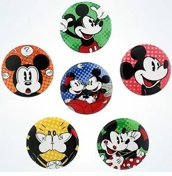 Best reviews of 🎁 Disney Magnet Set - Mickey And Minnie Buttons - Set Of 6 🧨