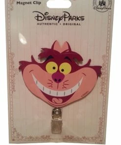 Outlet 🥰 Disney Magnet Clip - Cheshire Cat 🔔