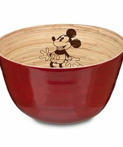 Best Pirce ⭐ Disney Bowl - Bamboo Mickey Mouse 🔥
