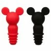 Best Pirce ???? Disney Bottle Stopper Set - Mickey Mouse Icon - Red & Black ???? -Disney KitchenMagnets shop 7509055880276