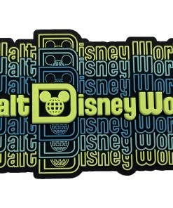 Promo ❤️ Disney Magnet - Walt Disney World Logo - Rubber 👏