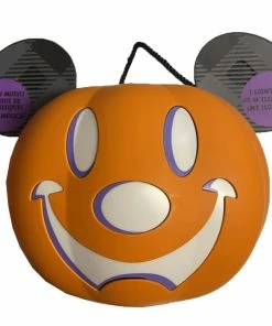 Promo 😀 Disney 🦇 Halloween Bucket - Mickey Mouse Pumpkin - Music & Lights 🥰