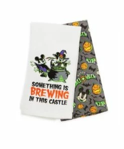 Outlet ✨ Disney Kitchen Towel Set - ???? Halloween - Something Is Brewing ????