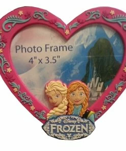 Promo 🧨 Disney Photo Frame Magnet - Frozen - Elsa And Anna 🧨
