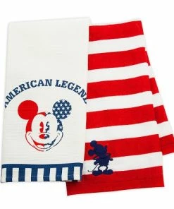 Flash Sale ???? Disney Kitchen Towel Set - Mickey Mouse Americana ????