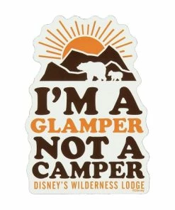 Discount ???? Disney Magnet - Disney's Wilderness Lodge Resort - I'm A Glamper ????