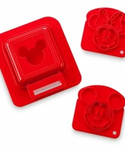 Budget ✔️ Disney Sandwich Stamp & Crust Cutter Set - Mickey And Minnie Mouse ????