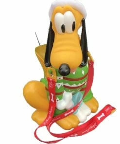 Best Sale ???? Disney Popcorn Bucket - Santa Pluto - Green Ugly Sweater ????