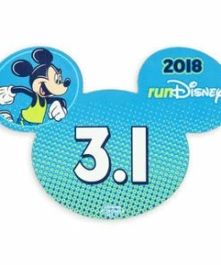 Best deal ⌛ Disney Auto Magnet - 2018 Run Disney - Mickey Mouse - 3.1 👍