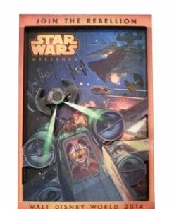 Promo 🥰 Disney Magnet - Star Wars Weekends 2014 Logo ✨