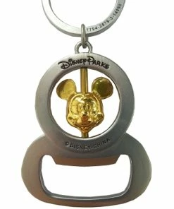 Promo ???? Disney Keychain - Rotating Mickey Mouse Bottle Opener ????
