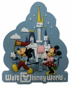 Best Pirce 🧨 Disney Magnet - Disney Park Life - Mickey And Minnie - Rubber 👍
