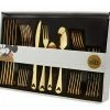 Hot Sale ✨ Disney Flatware Set - Mickey Mouse Icon - 24 Pc - GOLD ???? 1 Hot Sale ✨ Disney Flatware Set - Mickey Mouse Icon - 24 Pc - GOLD ???? -Disney KitchenMagnets shop sc10955