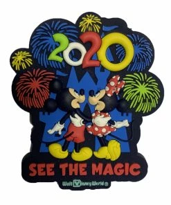 Best reviews of 🔔 Disney Magnet - 2020 Mickey And Minnie Mouse - Rubber 👍