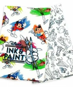Budget ???? Disney Kitchen Towel Set - Disney Ink & Paint ????