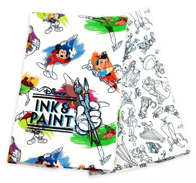 Budget ???? Disney Kitchen Towel Set - Disney Ink & Paint ???? 3 Budget ???? Disney Kitchen Towel Set - Disney Ink & Paint ????