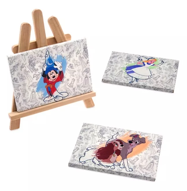 Wholesale π Disney Magnetic Set With Display Easel - Ink & Paint - Canvas π 3 Wholesale π Disney Magnetic Set With Display Easel - Ink & Paint - Canvas π