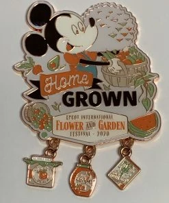 Outlet 🛒 Disney Magnet - Mickey Mouse - 2020 Flower & Garden Festival ✔️