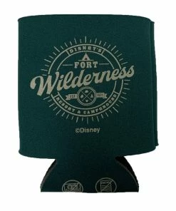 Best Sale ???? Disney Can Koozie - Fort Wilderness Resort And Campground - Green ⌛