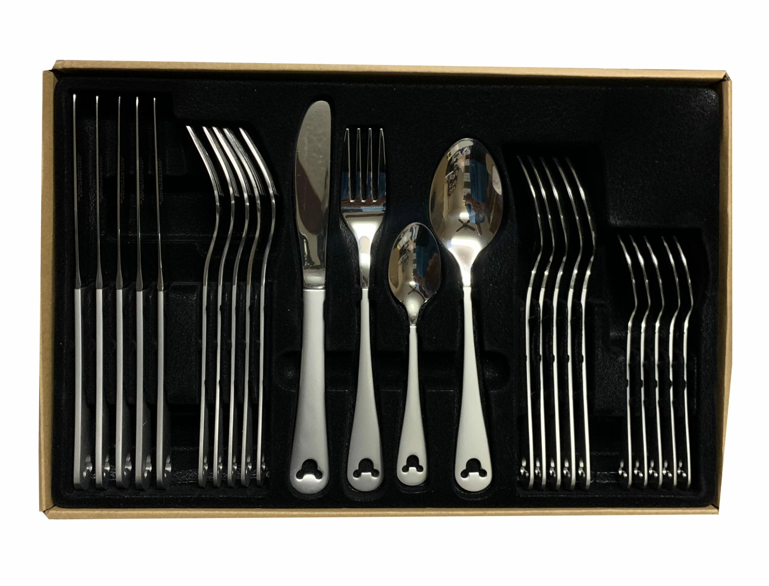 Cheap ???? Disney Flatware Set - Mickey Mouse Silhouette - Satin Finished ⭐ 3 Cheap ???? Disney Flatware Set - Mickey Mouse Silhouette - Satin Finished ⭐