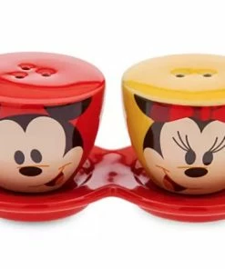 Best Sale ???? Disney Salt And Pepper Shakers - Mickey And Minnie Coffee Cups ????
