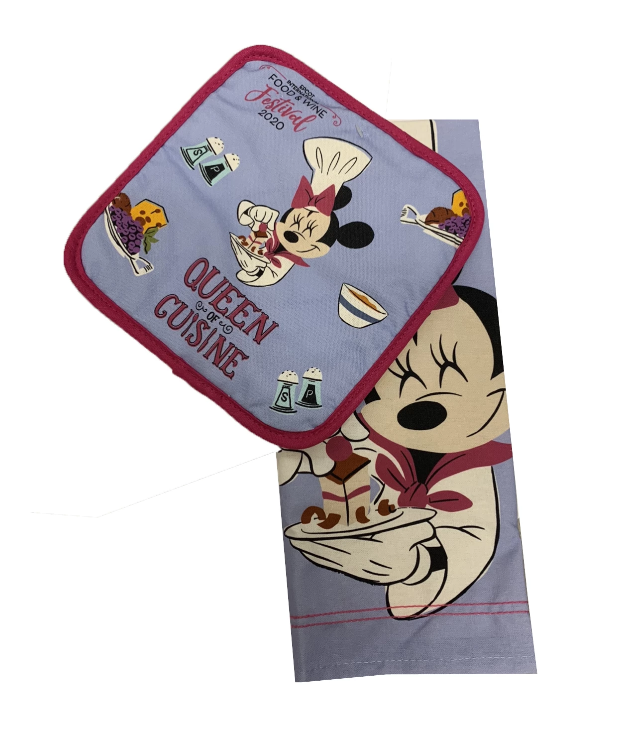 Budget ❤️ Disney Kitchen Towel & Potholder Set - 2020 Food And Wine Festival ???? 3 Budget ❤️ Disney Kitchen Towel & Potholder Set - 2020 Food And Wine Festival ????