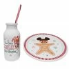 Budget ???? Disney Plate And Bottle Set - Mickey Milk And Cookies For Santa ???? 2 Budget ???? Disney Plate And Bottle Set - Mickey Milk And Cookies For Santa ???? -Disney KitchenMagnets shop sc132529