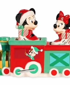 Deals ???? Disney Salt & Pepper Set - Mickey & Minnie Holiday Train ????