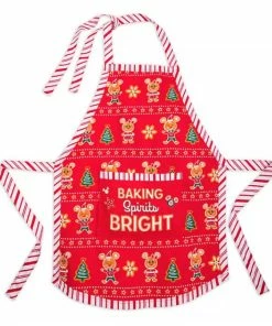 Flash Sale ???? Disney Apron - Holiday Mickey & Minnie - Baking Spirits Bright ❤️