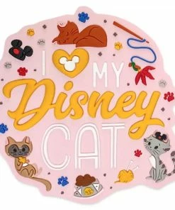 Discount ???? Disney Magnet - I Love My Disney Cat ⭐