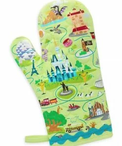 New ⭐ Disney Oven Mitt - Walt Disney World Map ????