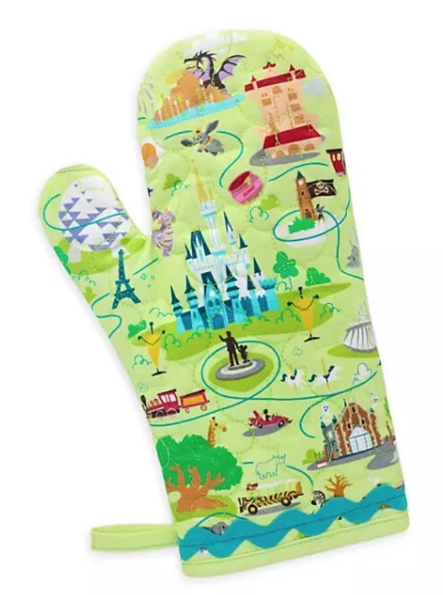 New ⭐ Disney Oven Mitt - Walt Disney World Map ???? 3 New ⭐ Disney Oven Mitt - Walt Disney World Map ????