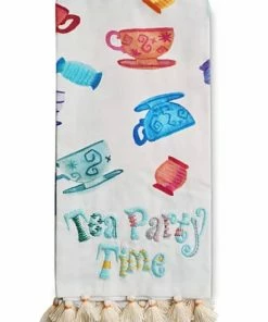 Budget ???? Disney Kitchen Towel Set - Mad Tea Party Tea Cups ????