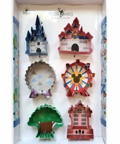 Best deal 💯 Disney Cookie Cutter Set - Disney Parks Shapes - Set Of 6 🎉