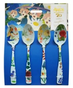 Coupon ???? Disney Tea Spoon Set - Mary Blair - Alice In Wonderland ????