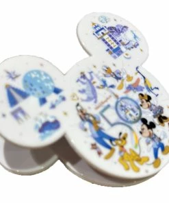 Cheap 🤩 Disney Clip Magnet - 50th Anniversary - Mickey & Friends 🎁