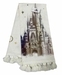 Budget ???? Disney Kitchen Towel - Walt Disney World 50th Anniversary ⌛