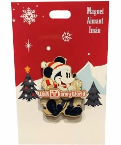 Deals 🔥 Disney Magnet - Holiday Santa Mickey Mouse 🎉