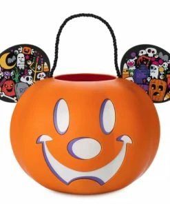 Hot Sale ???? Disney ???? Candy Bucket - 2022 ???? Halloween - Mickey Mouse Light-Up ????