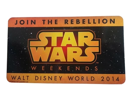 Outlet ???? Disney Auto Magnet - Star Wars Weekends 2014 ???? 3 Outlet ???? Disney Auto Magnet - Star Wars Weekends 2014 ????